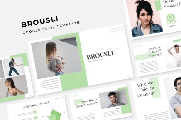 Brousli Google Slide Template: A Complete Presentation System