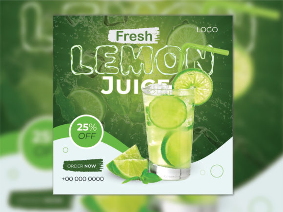Capture the Season: Fresh Summer Food Social Media Graphics