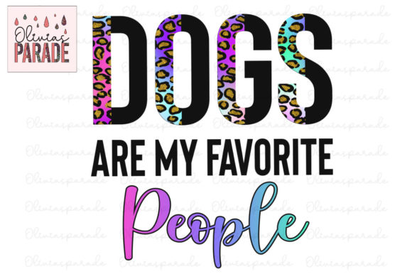 Dogs Are My Favorite People: A Bold Design for Dog Lovers