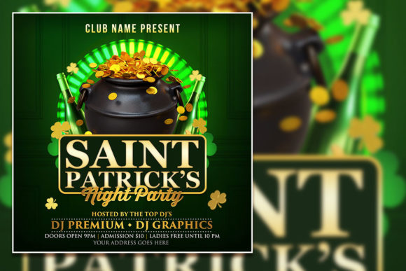Elevate Your Saint Patrick's Day Marketing with This Editable PSD