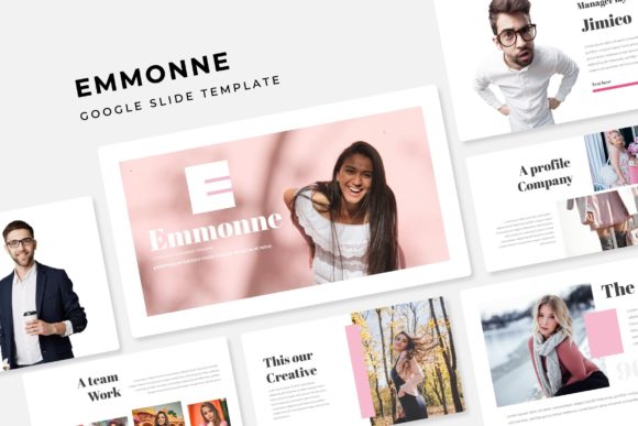 Emmonne: A Google Slides Template for Cohesive Visual Storytelling