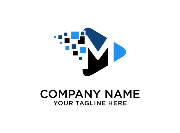 Letter M Digital Logo Design: A Modern Brand Identity
