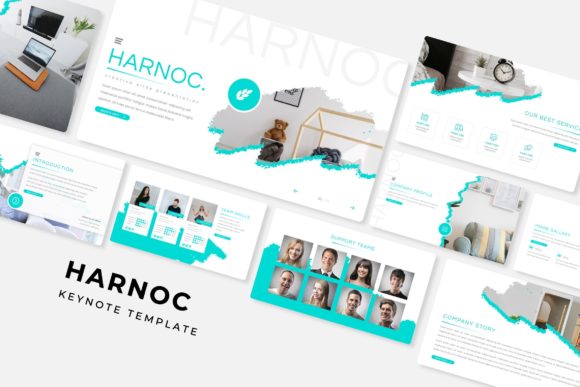 Master Your Presentations with Harnoc's Versatile Slide Design