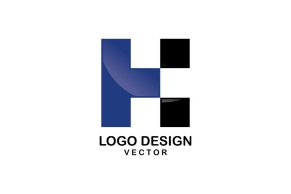 Modern Abstract H Symbol Logo Design: A Designer's Tool for Clean Branding