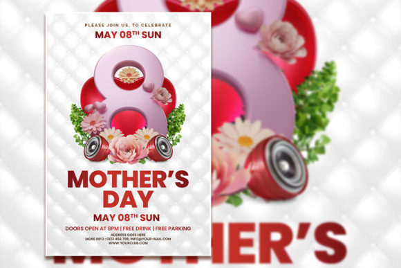 Modern Style Mother's Day Flyer Template: A Designer's Guide