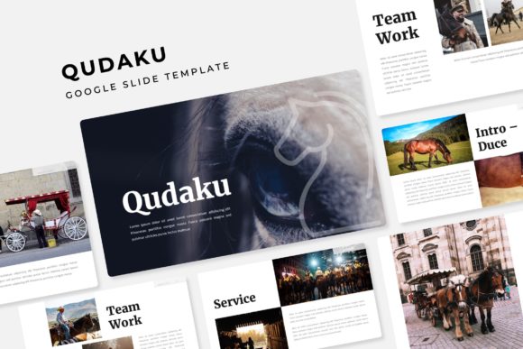 Qudaku: A Flexible Google Slides Template for Professional Decks