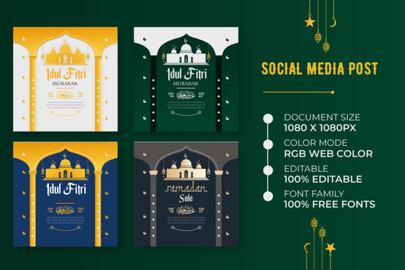 Ramadan Social Media Post Template: Create Stunning Designs