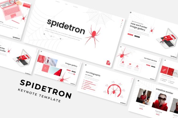 Spidetron Keynote Template: A Visual System for Modern Storytellers