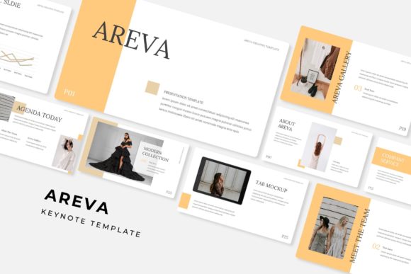 Streamline Your Presentations with Areva Keynote Template